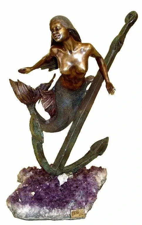 Mermaid on Anchor