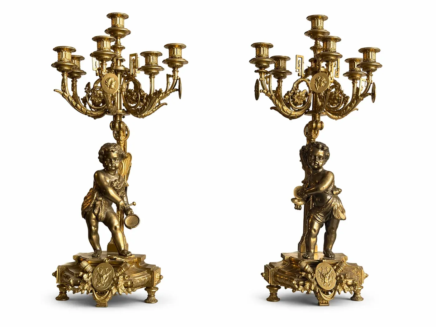 Cherub Candelabra
