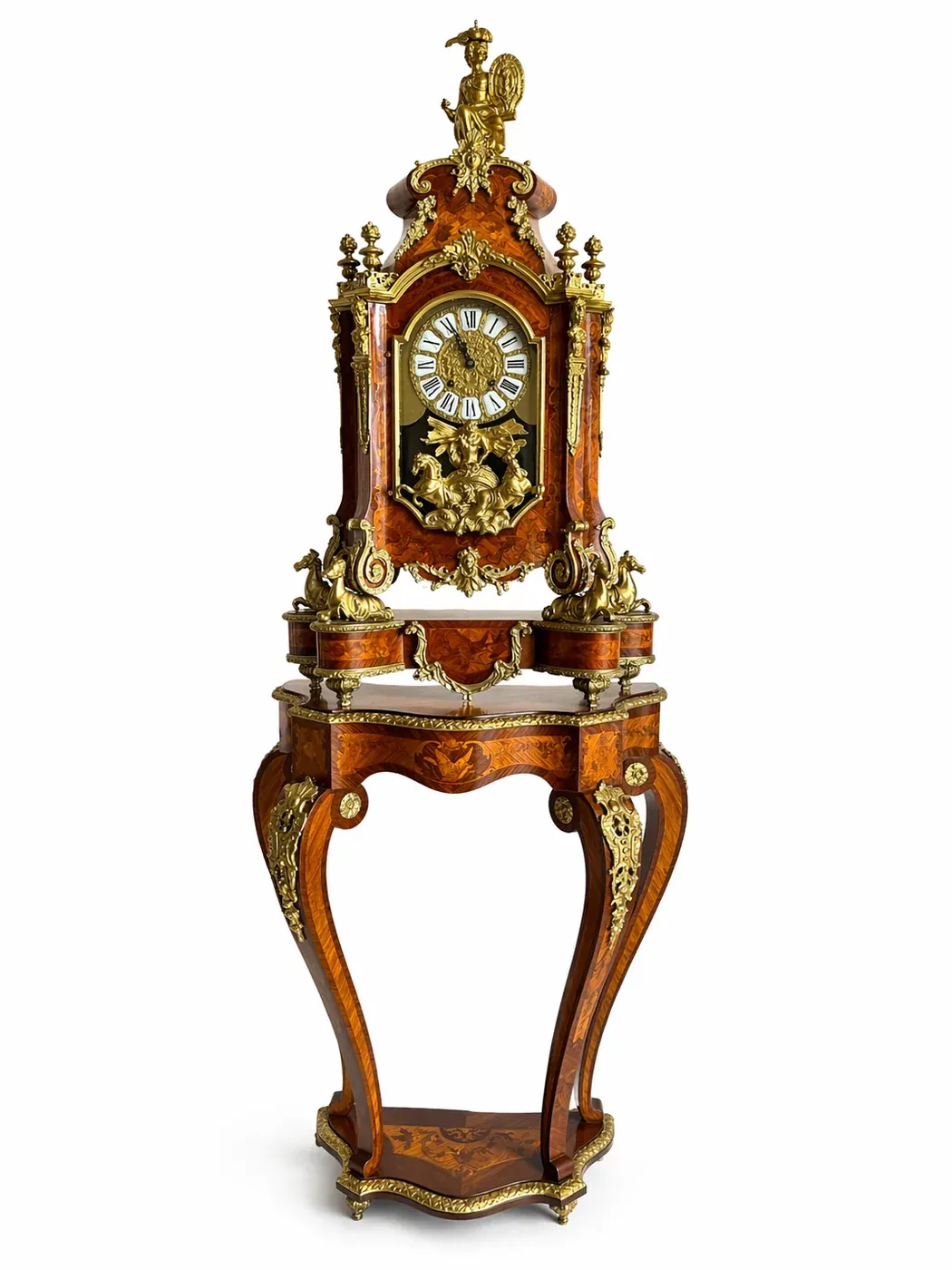 Boulle Clock on Stand