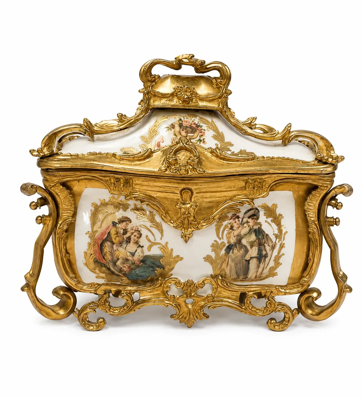 Gilt Bronze Mounted Casket