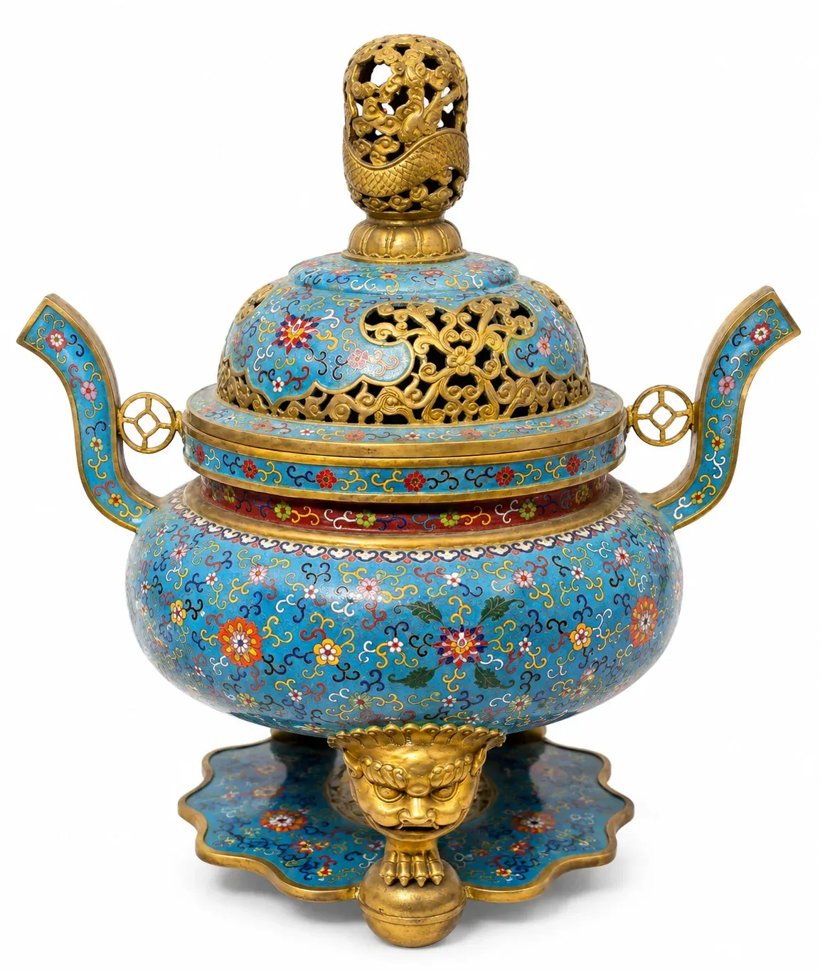 Cloisonné Censer
